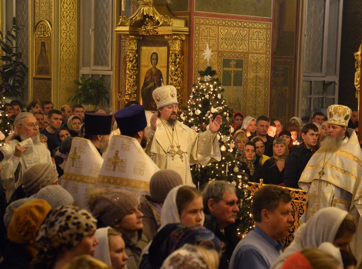Рождественская молитва объединила сотни белгородцев