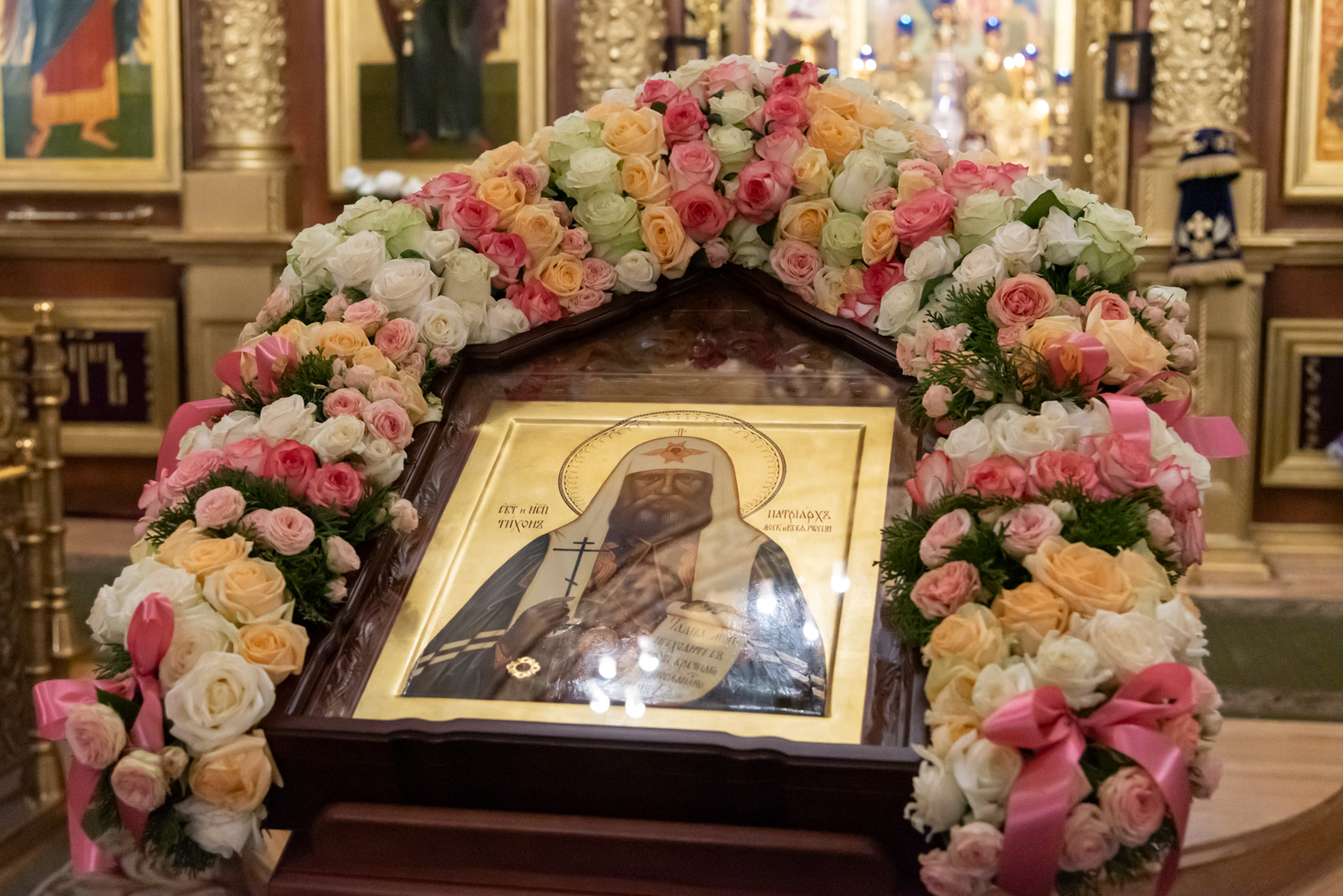 Белгородцы почтили память святителя Тихона, Патриарха Московского и всея Руси