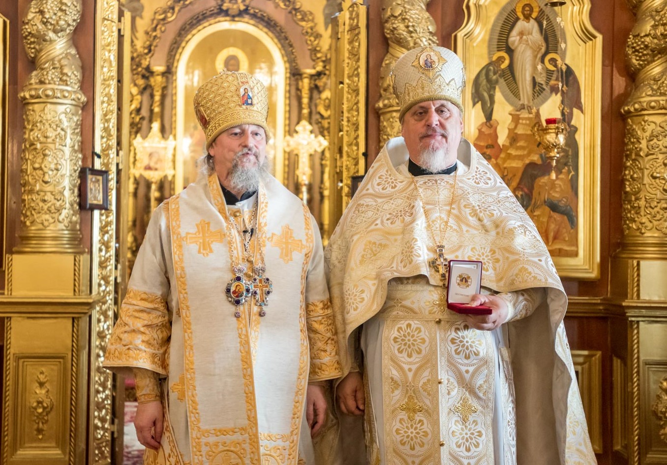 Архиерейское служение в день памяти святых благоверных князей-страстотерпцев Бориса и Глеба